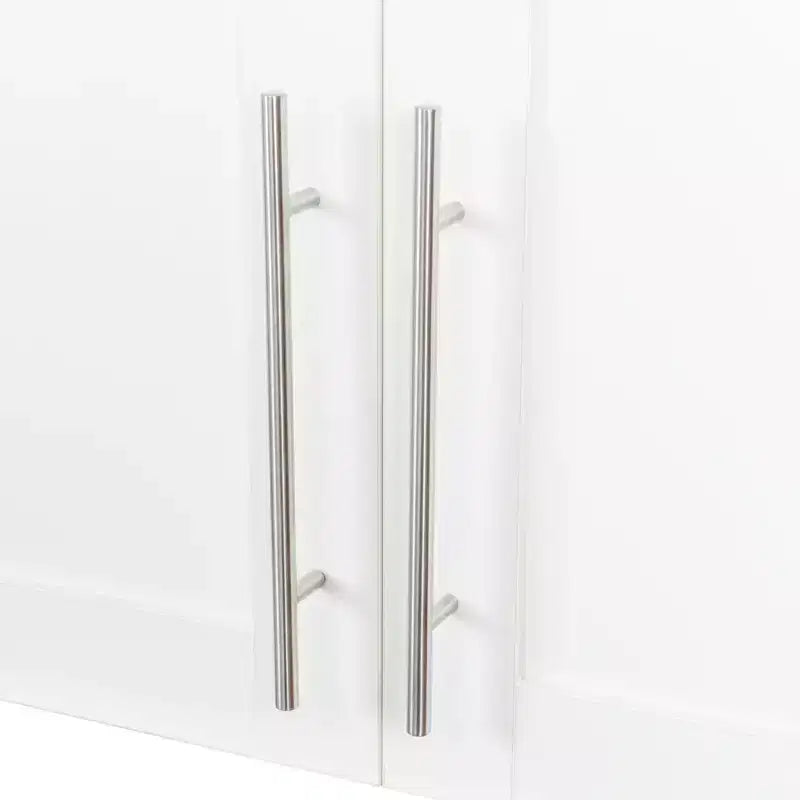 Armoire de rangement murale empilable moderne de 31,5 pouces avec 2 portes et 1 étagère réglable