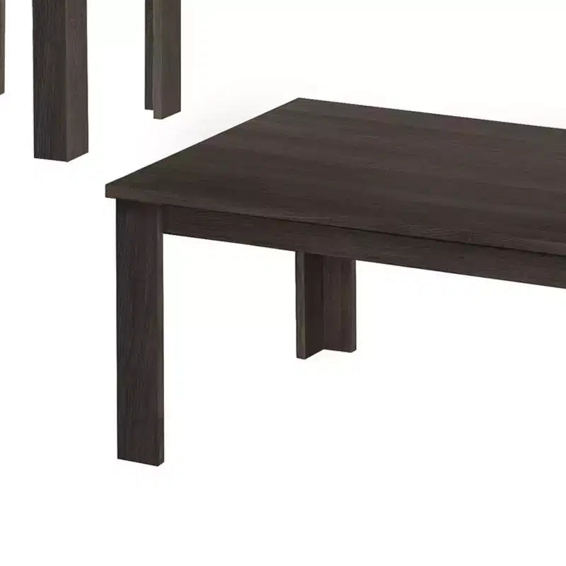 Lot de trois tables basses 44 chêne