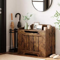 24.8 Wooden Storage Chest, Kids Toy Box, Flip Top Storage Bench with Safety Hinge, Bench Storage for Entryway Living Room, Bedroom