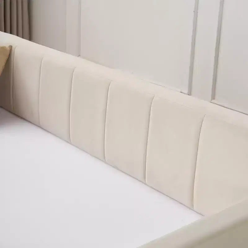 Lit de repos double avec lit gigogne, canapé-lit en velours avec ports USB et poches latérales pour salon, chambre à coucher, chambre d'amis