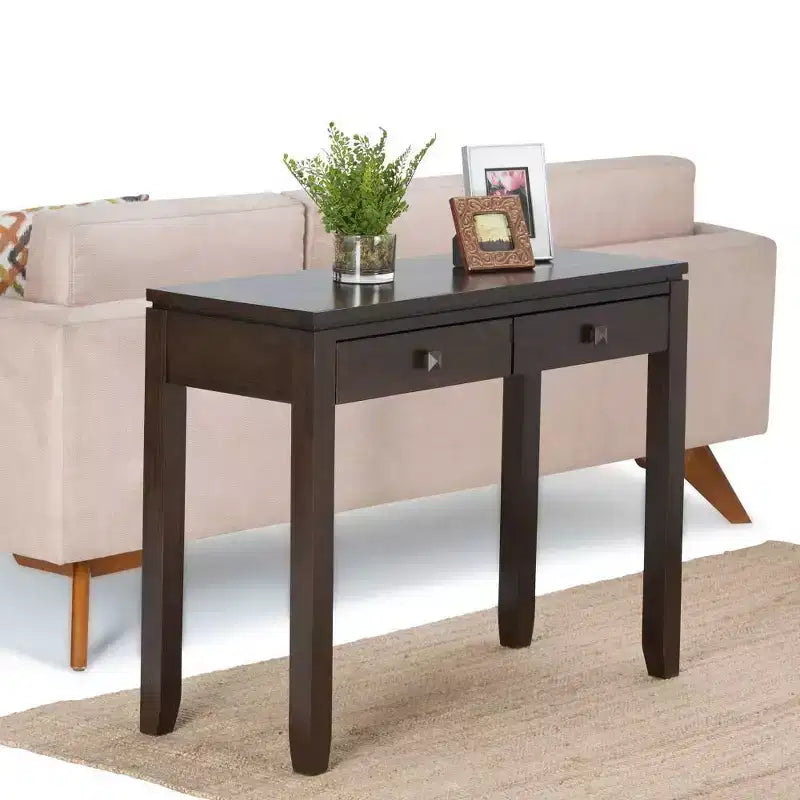 Table d'appoint Normandie en Acajou Brun
