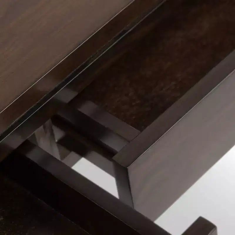 Table d'appoint Normandie en Acajou Brun